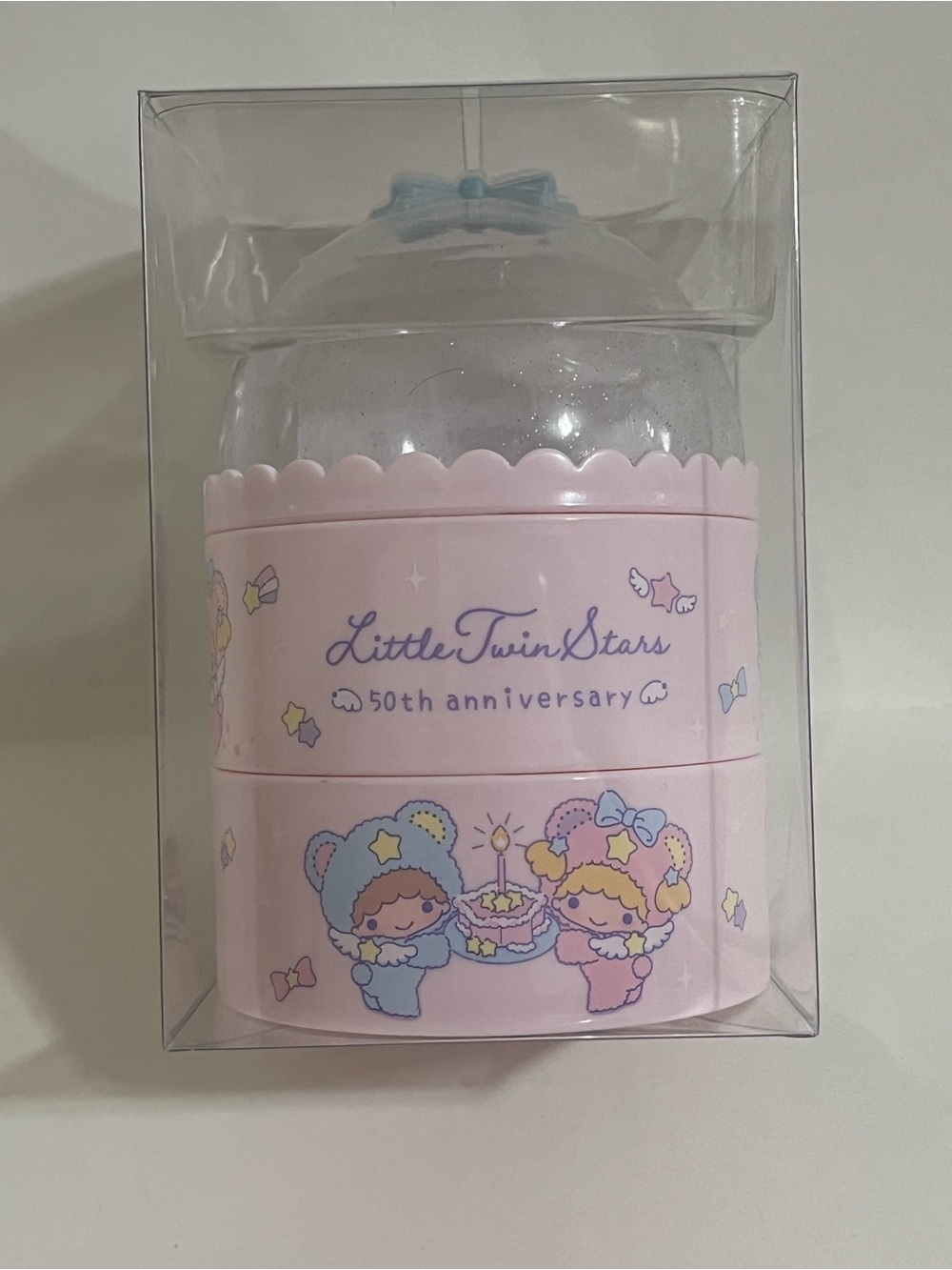 Little Twin Stars 50th Anniversary 3 Tier Accessory Case